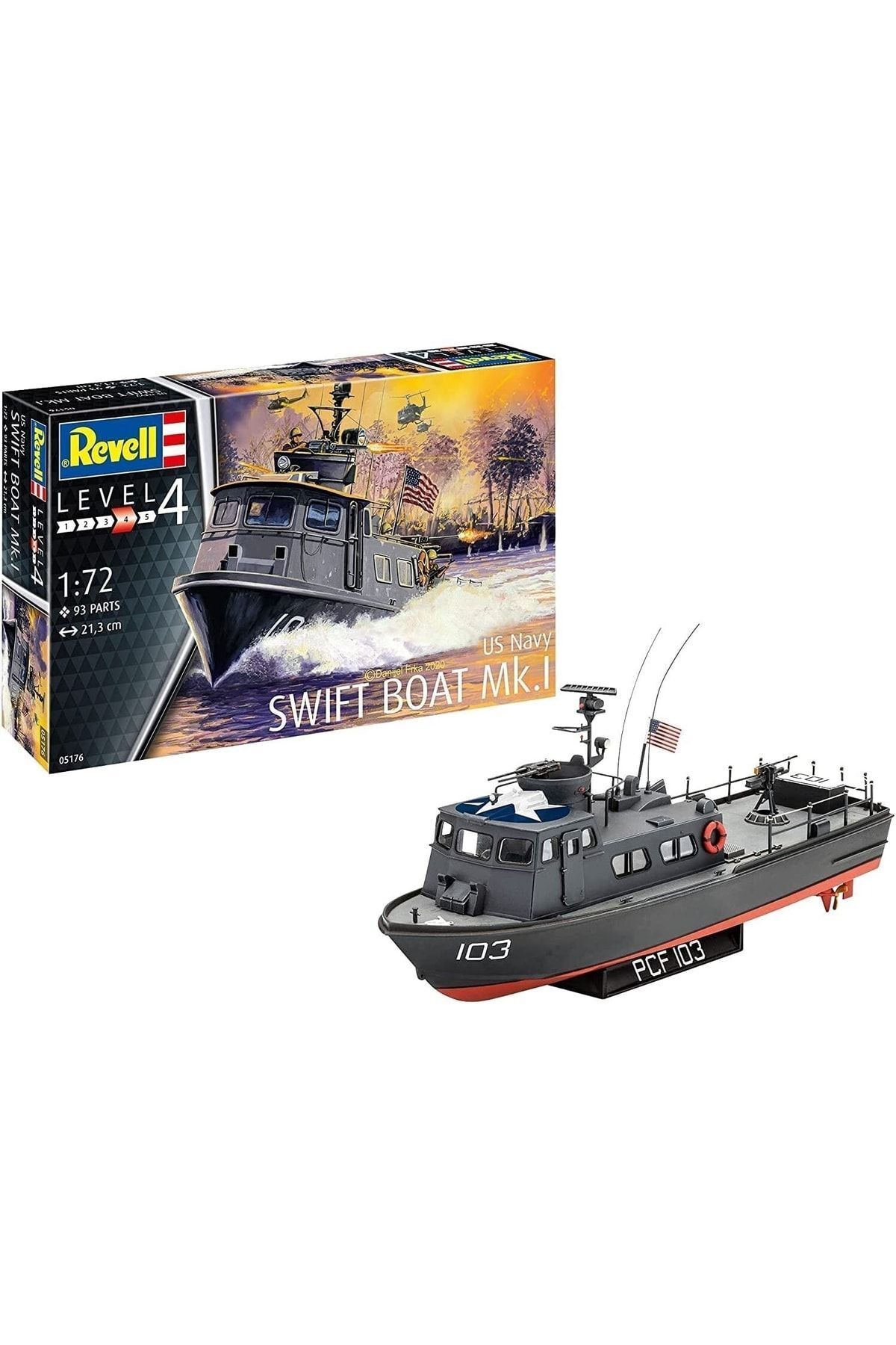 1:72 Ölçekli ABD Donanması Swift Botu Mk I