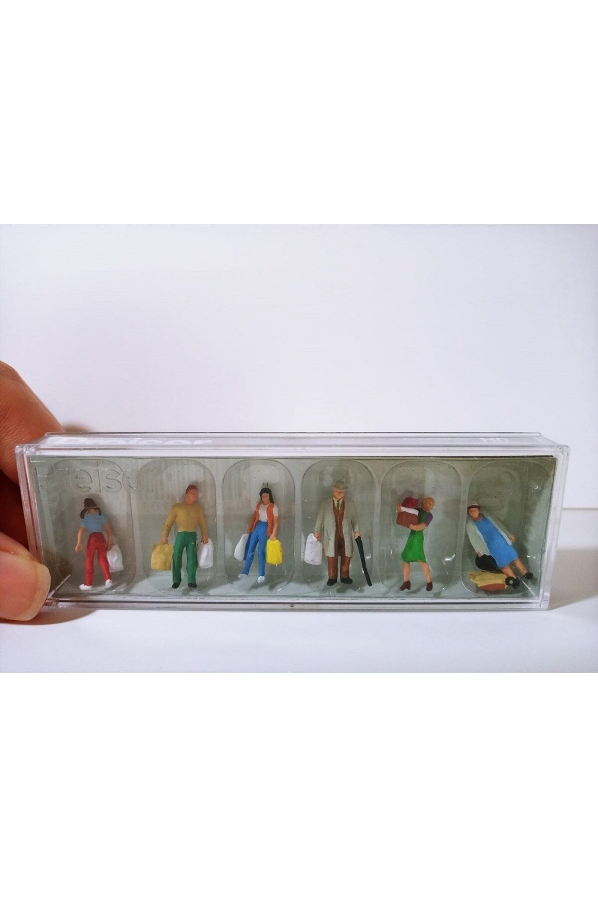1:87 Ho Exclusive Seri Alışveriş Yapan İnsanlar Figür Seti