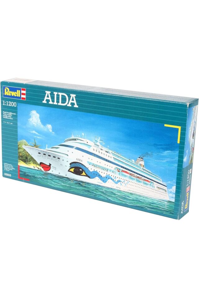 1:1200 Aida Gemi Maketi  ( 16 Cm Uzunluk)
