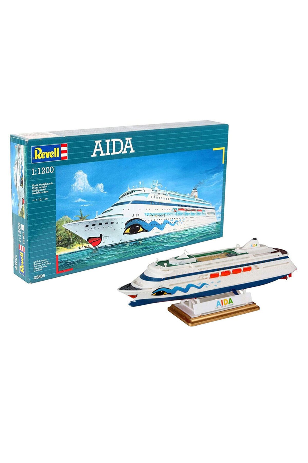 1:1200 Aida Gemi Maketi  ( 16 Cm Uzunluk)