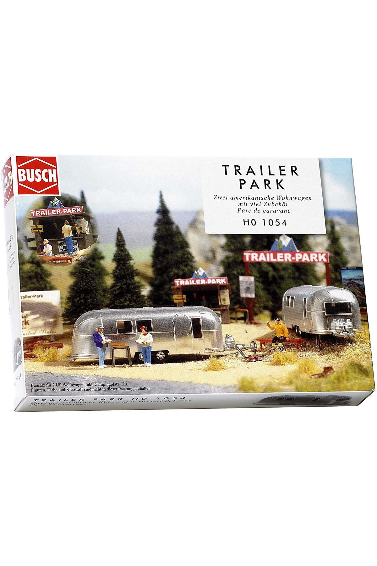 1:87 Ho Trailer-park Minyatür Maket